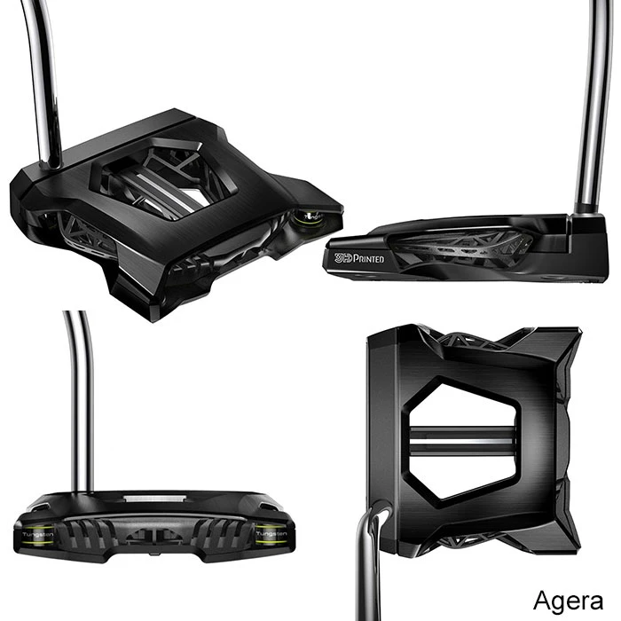 COBRA KING 3D Printed Black Putters 1 COBRA KING 3D Printed Black Putters