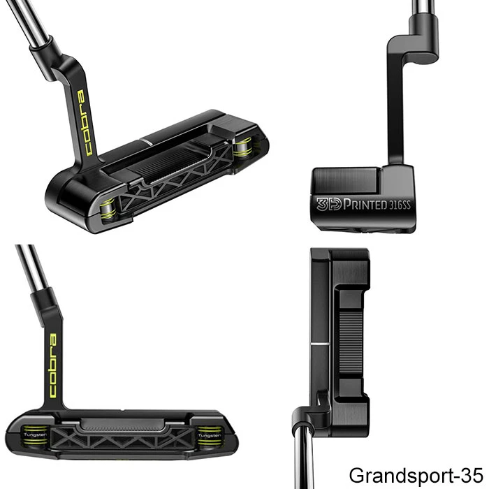 COBRA KING 3D Printed Black Putters 3 COBRA KING 3D Printed Black Putters - Image 3