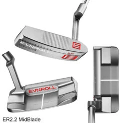 Evnroll Classic Series Blade Silver Satin Finish Putters -GolfPro Sales Shop EVN0011e