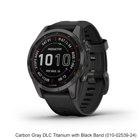 Garmin Fenix 7S Sapphire Solar Edition GPS Watch 1 Garmin Fenix 7S Sapphire Solar Edition GPS Watch