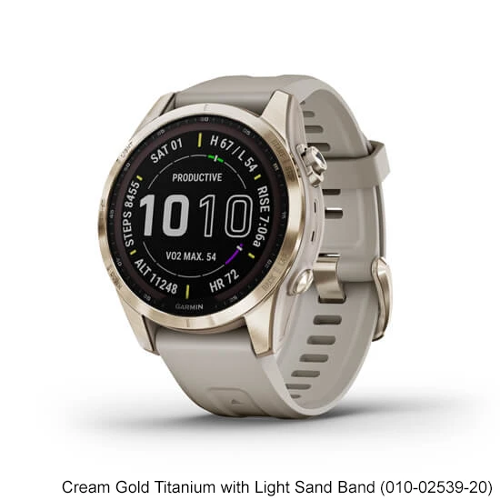 Garmin Fenix 7S Sapphire Solar Edition GPS Watch 3 Garmin Fenix 7S Sapphire Solar Edition GPS Watch - Image 3