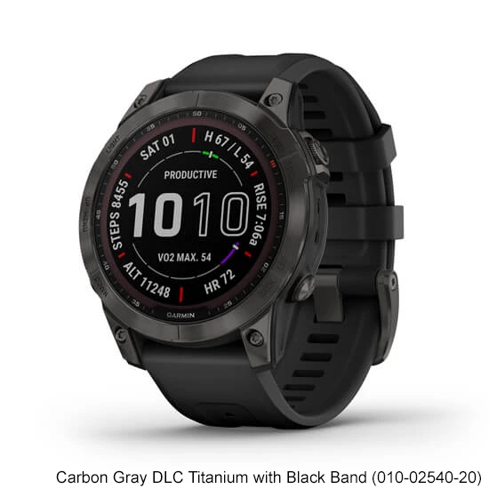 Garmin Fenix 7 Sapphire Solar Edition GPS Watch 5 Garmin Fenix 7 Sapphire Solar Edition GPS Watch - Image 5
