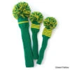Jan Craig Green Yellow Stripe Headcover Set