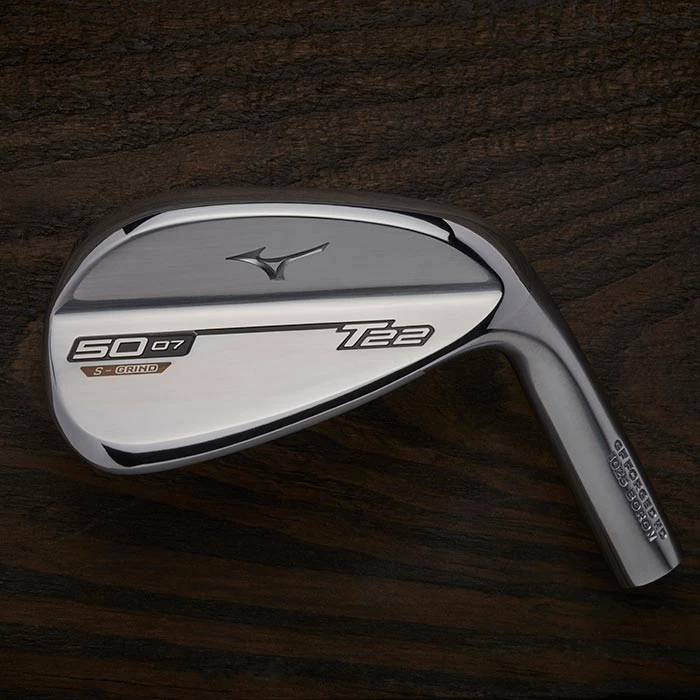 Mizuno T-22 Satin Chrome Wedge 5 Mizuno T-22 Satin Chrome Wedge - Image 5