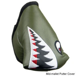 Rose & Fire 2018 Bomber/Warhawk Premium USA Leather Putter Cover -GolfPro Sales Shop RSF0048 48c